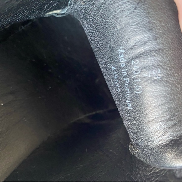 COS Point Toe lace up Oxfords with metal heel insert 7 - Picture 11 of 14